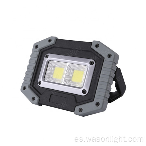 20W COB Super Bright Potente potente inalámbrico Recargable LED de emergencia impermeable portátil al aire libre con LED de emergencia con LED al aire libre con